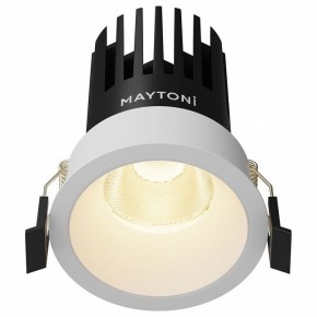 Встраиваемый светильник Maytoni Dip DL117-15W-2.7K-W в Муравленко - muravlenko.ok-mebel.com | фото