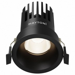 Встраиваемый светильник Maytoni Dip DL117-15W-4K-B в Муравленко - muravlenko.ok-mebel.com | фото