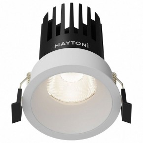 Встраиваемый светильник Maytoni Dip DL117-15W-4K-W в Муравленко - muravlenko.ok-mebel.com | фото