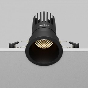 Встраиваемый светильник Maytoni Dip DL118-15W-2.7K-B в Муравленко - muravlenko.ok-mebel.com | фото 6