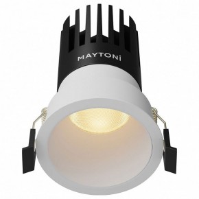 Встраиваемый светильник Maytoni Dip DL118-15W-2.7K-W в Муравленко - muravlenko.ok-mebel.com | фото