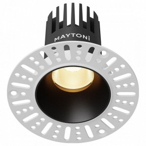 Встраиваемый светильник Maytoni Dip DL119-10W-2.7K-TRS-B в Муравленко - muravlenko.ok-mebel.com | фото