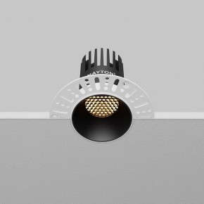 Встраиваемый светильник Maytoni Dip DL119-10W-2.7K-TRS-B в Муравленко - muravlenko.ok-mebel.com | фото 7