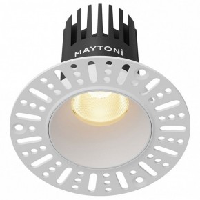 Встраиваемый светильник Maytoni Dip DL119-10W-2.7K-TRS-W в Муравленко - muravlenko.ok-mebel.com | фото