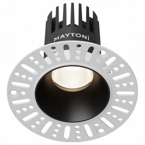 Встраиваемый светильник Maytoni Dip DL119-10W-4K-TRS-B в Муравленко - muravlenko.ok-mebel.com | фото