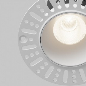 Встраиваемый светильник Maytoni Dip DL119-10W-4K-TRS-W в Муравленко - muravlenko.ok-mebel.com | фото 10