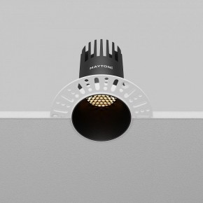 Встраиваемый светильник Maytoni Dip DL120-10W-2.7K-TRS-B в Муравленко - muravlenko.ok-mebel.com | фото 7