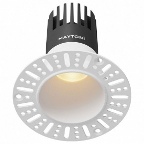 Встраиваемый светильник Maytoni Dip DL120-10W-2.7K-TRS-W в Муравленко - muravlenko.ok-mebel.com | фото