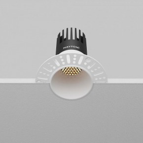 Встраиваемый светильник Maytoni Dip DL120-10W-2.7K-TRS-W в Муравленко - muravlenko.ok-mebel.com | фото 8