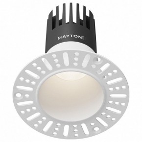 Встраиваемый светильник Maytoni Dip DL120-10W-4K-TRS-W в Муравленко - muravlenko.ok-mebel.com | фото