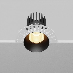 Встраиваемый светильник Maytoni Dip DL121-15W-2.7K-TRS-B в Муравленко - muravlenko.ok-mebel.com | фото 5