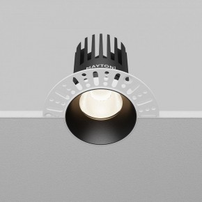 Встраиваемый светильник Maytoni Dip DL121-15W-4K-TRS-B в Муравленко - muravlenko.ok-mebel.com | фото 4