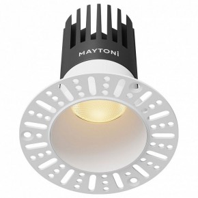 Встраиваемый светильник Maytoni Dip DL122-15W-2.7K-TRS-W в Муравленко - muravlenko.ok-mebel.com | фото