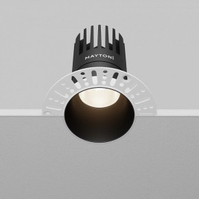 Встраиваемый светильник Maytoni Dip DL122-15W-4K-TRS-B в Муравленко - muravlenko.ok-mebel.com | фото 4