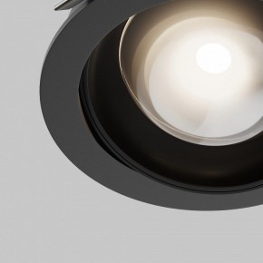 Встраиваемый светильник Maytoni Lens DL105-12W4K-B в Муравленко - muravlenko.ok-mebel.com | фото 8