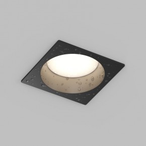 Встраиваемый влагозащищенный светильник DEEP, IP65, 15 Вт, GU5.3, LED, черный, пластик в Муравленко - muravlenko.ok-mebel.com | фото 3