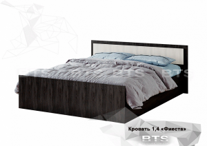 "Фиеста" кровать 1,4м LIGHT в Муравленко - muravlenko.ok-mebel.com | фото 2