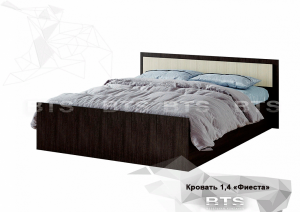 "Фиеста" кровать 1,4м LIGHT в Муравленко - muravlenko.ok-mebel.com | фото 1