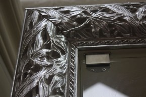 Зеркало Тиффани Premium черная/серебро (ТФСТ-2(П) в Муравленко - muravlenko.ok-mebel.com | фото 2